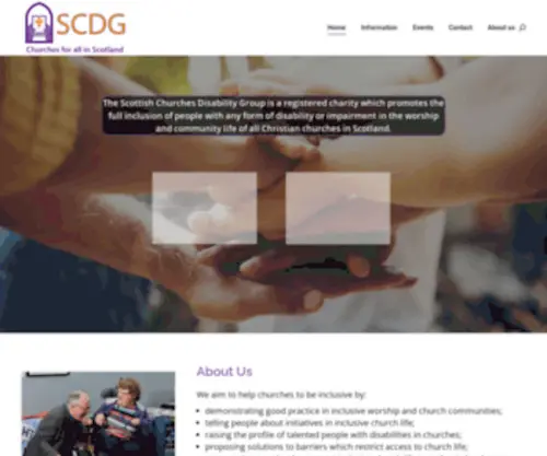 SCDG.org.uk(SCDG) Screenshot