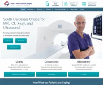 SCDiag.com(South Carolina Imaging) Screenshot