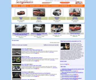 Scegliauto.com(Il portale delle automobili nuove ed usate) Screenshot