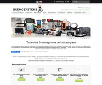Scemosystems.fi(Scemosytems webstore) Screenshot