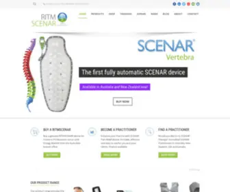 Scenar.com.au(The genuine RITMSCENAR devices and ULM Blankets) Screenshot