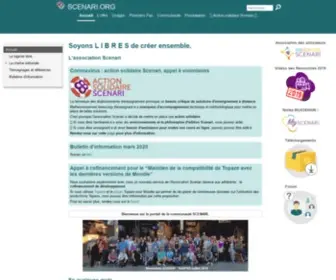 Scenari-Community.org(Scenari Community) Screenshot