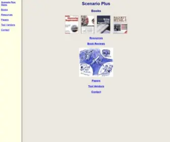 Scenarioplus.org.uk(Scenario Plus) Screenshot