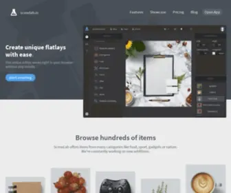 Scenelab.io(Online mockups made easy) Screenshot