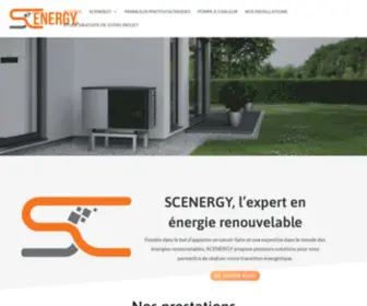 Scenergy.ch(Accueil) Screenshot