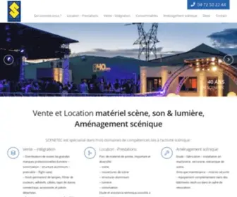 Scenetec.fr(Vente) Screenshot