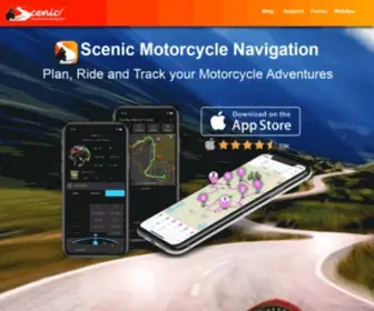 Scenicapp.space(Scenic Motorcycle Navigation) Screenshot