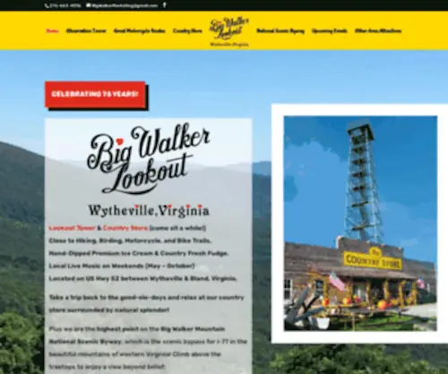 Scenicbeauty-VA.com(Big Walker Lookout) Screenshot