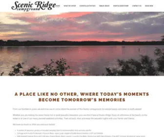 Scenicridgecampground.com(Scenic Ridge) Screenshot