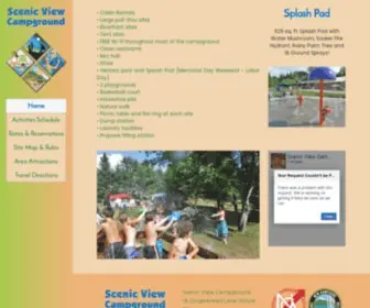 ScenicViewnh.com(Scenic View Campground) Screenshot