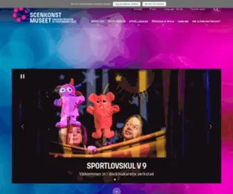 Scenkonstmuseet.se(Teater) Screenshot