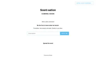 Scent-Sation.net(Scent Sation) Screenshot