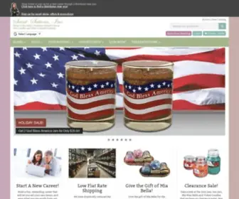 Scent-Team.com(Scent-Sations Mia Bella's scented candles, wax melters, & home fragrance products) Screenshot