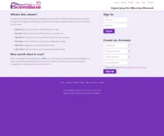 Scentbase.com(Scentbase) Screenshot