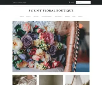 Scentboutique.co.nz(Scent Floral Boutique) Screenshot