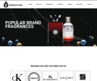 Scentcityinc.com(Scentcity Inc) Screenshot