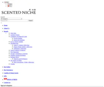 Scentedniche.com(Scented Niche) Screenshot