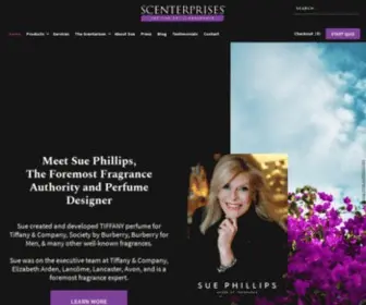 Scenterprises.com(Scenterprises® by Sue Phillips) Screenshot