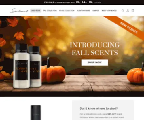 Scentiment.com(Luxury Hotel Collection Fragrances) Screenshot
