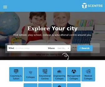 Scentre.co.in(School Directory) Screenshot