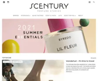 Scentury.com(Perfume Stories) Screenshot