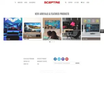Sceptre.com(Sceptre Inc) Screenshot