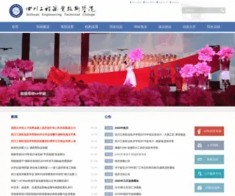 Scetc.edu.cn(四川工程职业技术学院) Screenshot