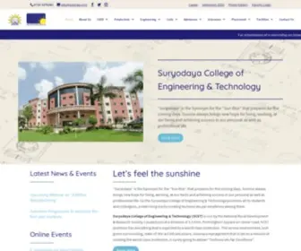 Scetngp.com(Suryodaya College of Engineering & Technology) Screenshot