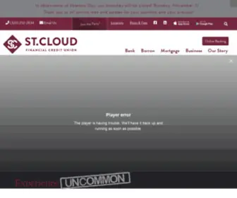 SCfcu.org(St Cloud Credit Union) Screenshot