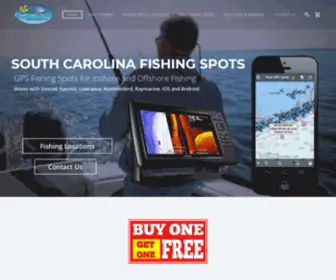 Scfishingspots.com(South Carolina GPS Fishing Spots Maps) Screenshot