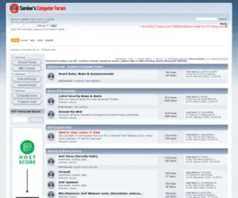 Scforum.info(Samker's Computer Forum) Screenshot