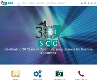 SCgcorp.com(The Scientific Consulting Group) Screenshot