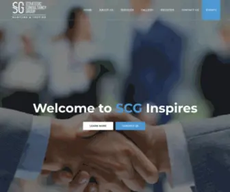 Scginspires.com(SCG Inspires) Screenshot