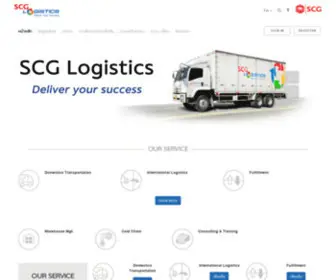 SCglogistics.co.th(SCG Logistics Management Company Limited) Screenshot