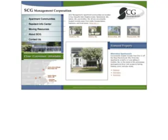 SCGMGMNT.com(SCG Management) Screenshot