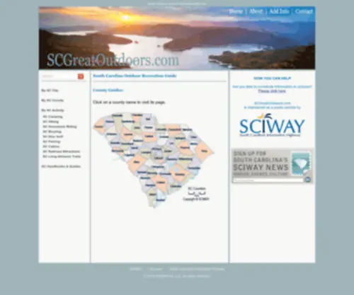 SCgreatoutdoors.com(SCgreatoutdoors) Screenshot