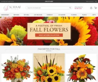 Schaaffloral.com(Minneapolis Florist) Screenshot