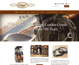 Schaafleatherwork.com(Schaafleatherwork) Screenshot