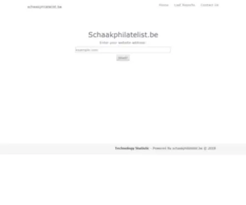 Schaakphilatelist.be(All about the Names) Screenshot