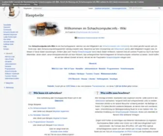 Schach-Computer.info(Schachcomputer.info Wiki) Screenshot
