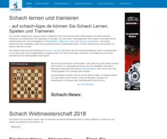 Schach-Tipps.de(Schachtipps und Regeln) Screenshot