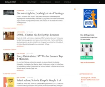 Schach-Welt.de(News, Stories, Schachtraining und Schachreisen) Screenshot