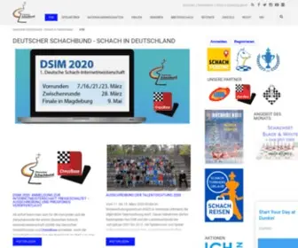 Schachbund.net(Der Deutsche Schachbund e.V. (DSB)) Screenshot