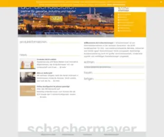 Schachermayer.de(Schachermayer Deutschland GmbH ®) Screenshot