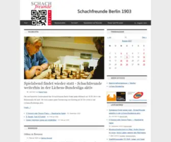 Schachfreunde.berlin(Schachfreunde Berlin) Screenshot