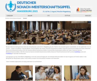 Schachgipfel.de(Deutscher Schachmeisterschaftsgipfel) Screenshot