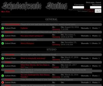 Schadenfreudestudios.com(Schadenfreude Studios) Screenshot
