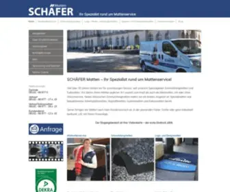 Schaefer-Matten.de(SCHÄFER Matten) Screenshot