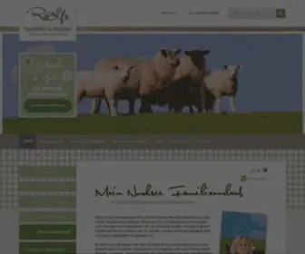 Schaeferei-Rolfs.de(Nordsee Familienurlaub) Screenshot