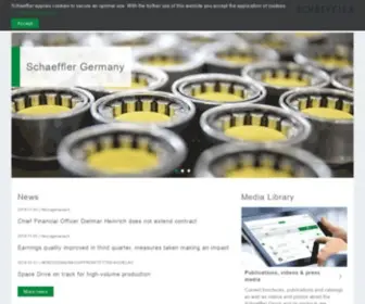 Schaeffler-Store.com(The Schaeffler Group) Screenshot